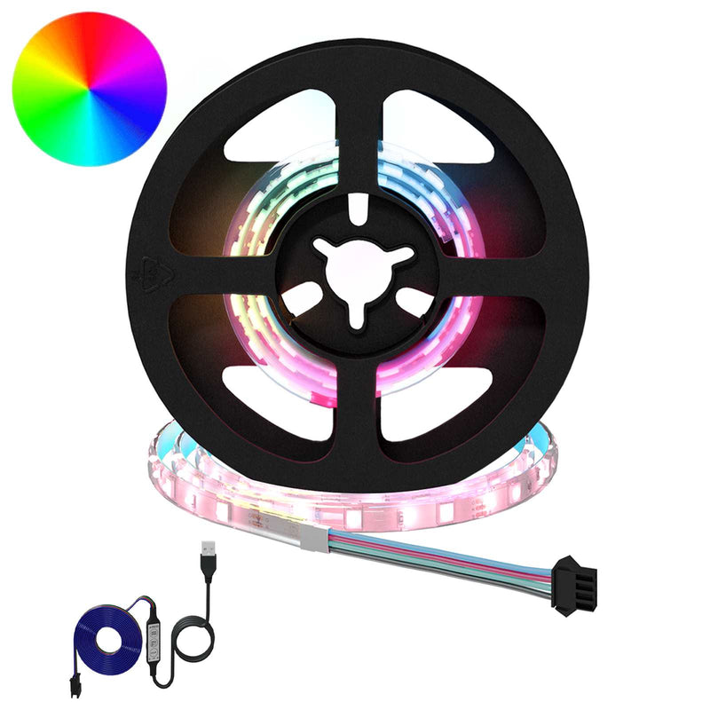 Striscia LED Vidaxxl 2 pezzi nera e trasparente 350 mm rame e plastica