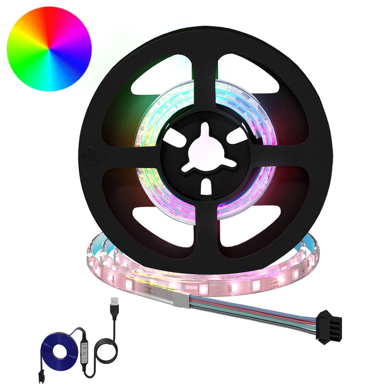 Striscia LED Vidaxxl 2 pezzi nera e trasparente 450 mm rame e plastica