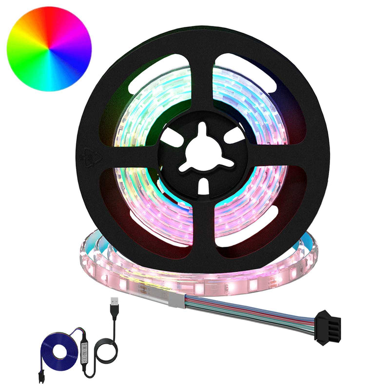 Striscia LED Vidaxxl 2 pezzi nera e trasparente 750 mm rame e plastica