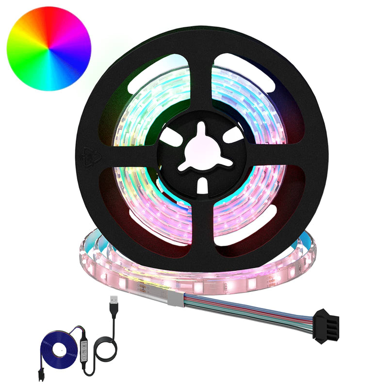 Striscia LED Vidaxxl 2 pezzi nera e trasparente 750 mm rame e plastica