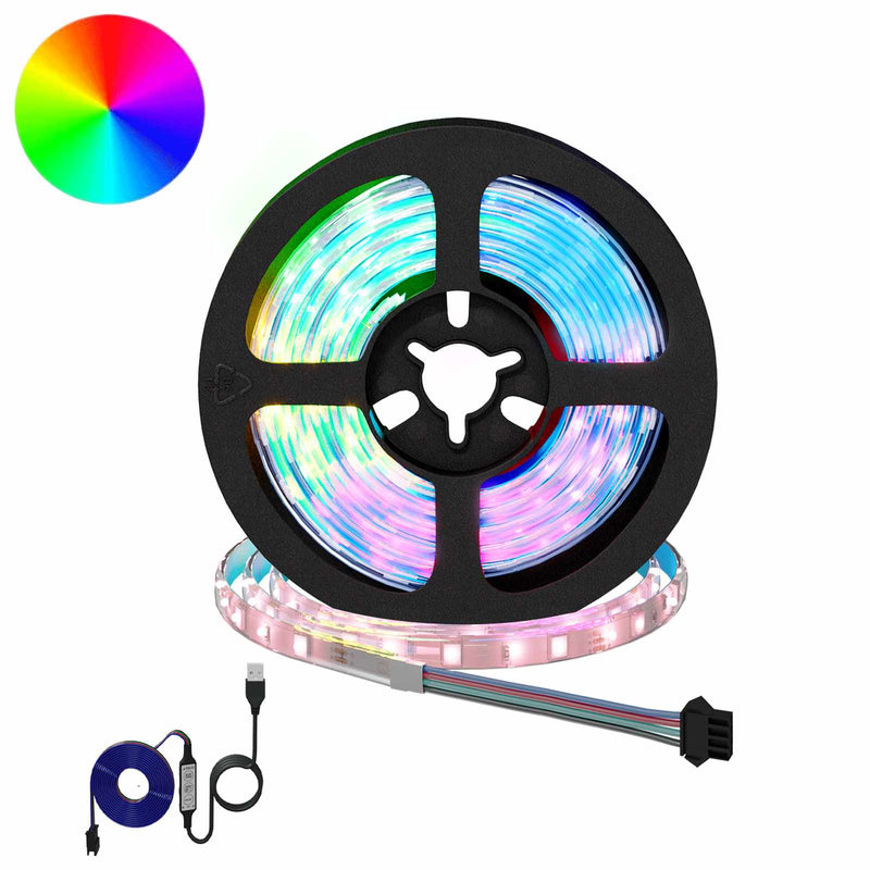 Striscia LED Vidaxxl 2 pezzi nera e trasparente 950 mm rame e plastica