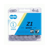 KMC Z 1 EPT 128 - 1 2x1 8 - 8,6 mm - 128 maglie - Argento scuro