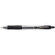 Drukknopgelpen pilot g2 fijn 0,4mm zwart grip drukmechanisme edelstaal punt