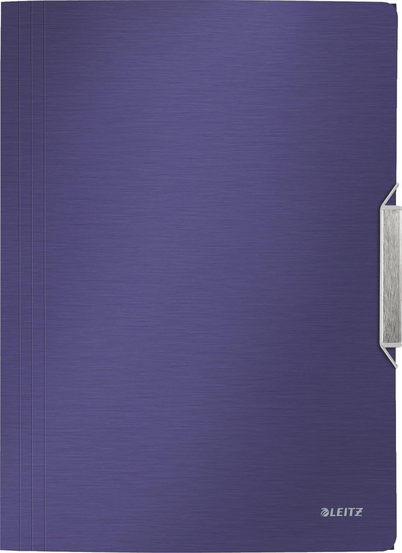 Leitz elastomap estilo titanio azul