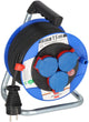Brennerstuhl garant kompakt ip44 tamburo per cavi (15 m, in plastica speciale, per uso esterno a breve termine, prodotto in Germania) blu