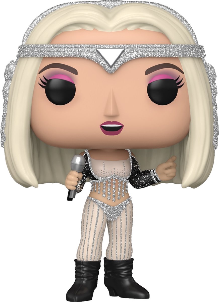 Funko pop rocks: cher - prueba viviente (brillo) - pop #385