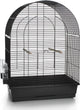 Beeztees lucie - gabbia per uccelli - nera - grande - 54x34x75 cm