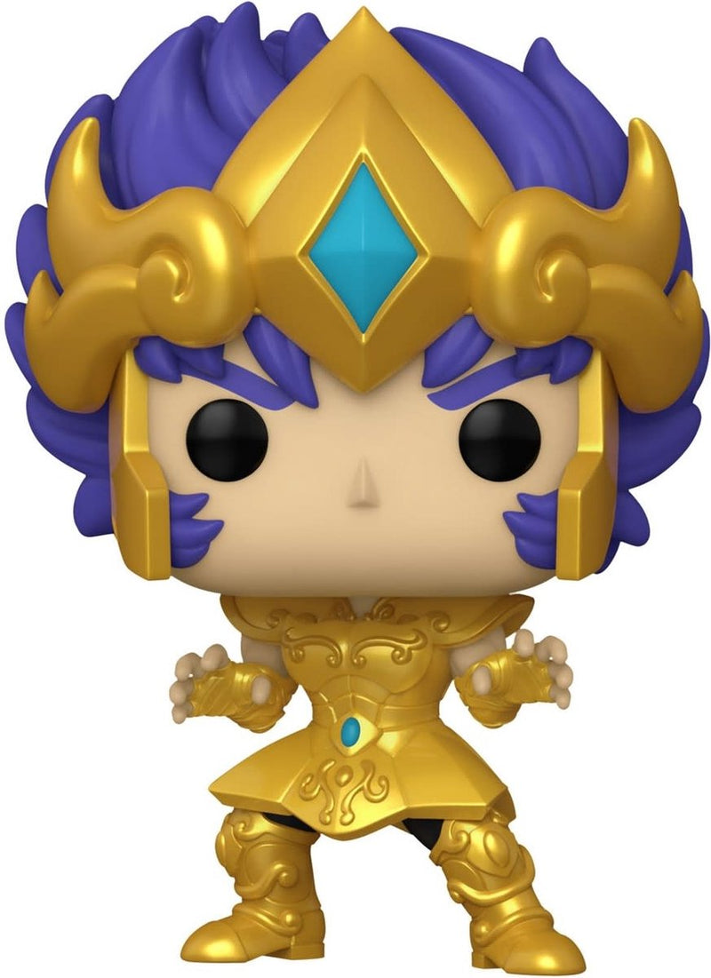 Funko saint seiya-pop! figura de animación gold leo ikki figura de coleccionista de 9 cm - multicolores