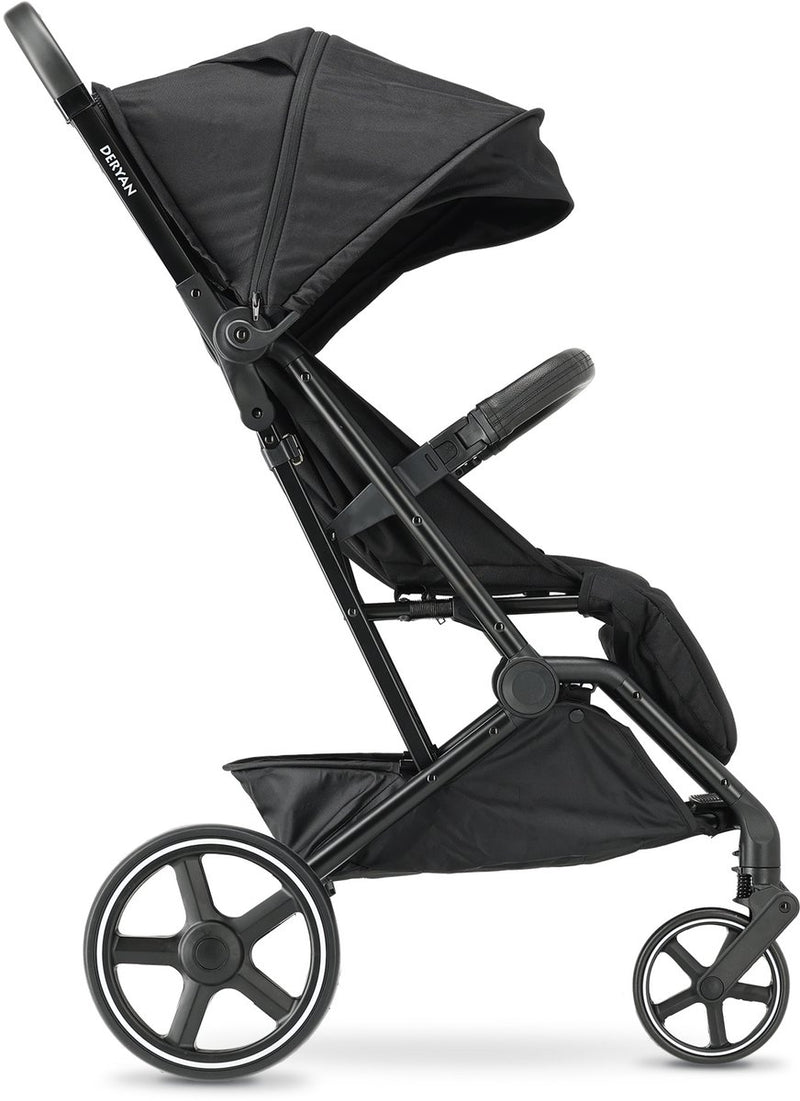 Buggy Deryan Luxury XP XL - compatto e leggero - nero
