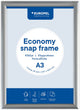 Cornice a clic Europel Economy – cornice per poster – A3 – 42 x 29,7 cm – 25 mm – alluminio – argento