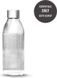 Mysoda 1pb10g-s - botella de agua de vidrio - adecuada para series glassy