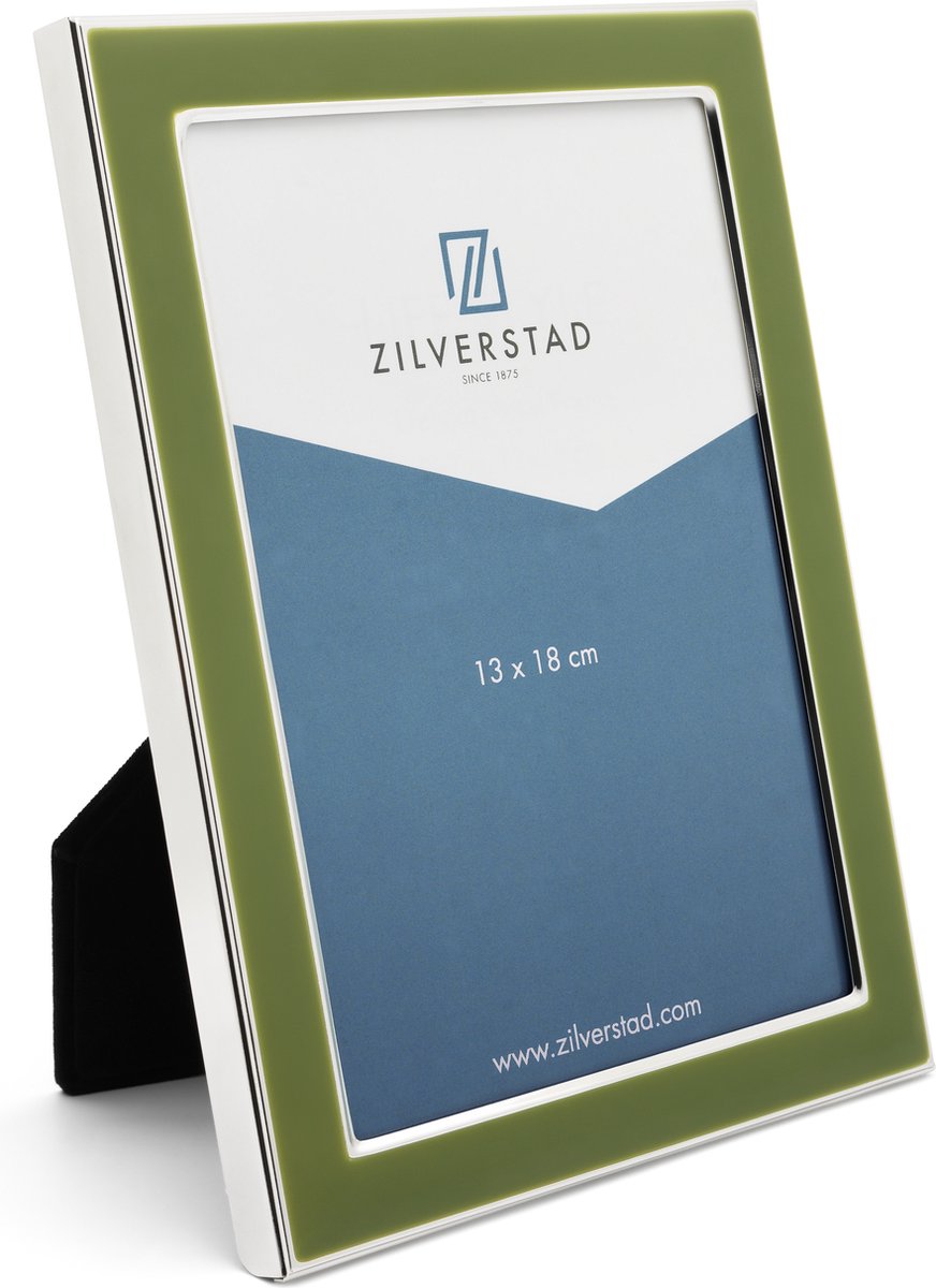 Zilverstad - fotolijst colore groen 13x18 cm
