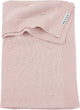Coperta per culla Meyco Baby Mini Nodi - rosa tenue - 75x100 cm - 1.0 tog