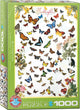 Eurographics - vlinders [butterflies] - 1000 stukjes 48×68cm (b×h) - legpuzzel