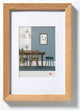 Walther fiorito - mdf houten lijst - fotoformaat 50x70 cm - lichten eiken