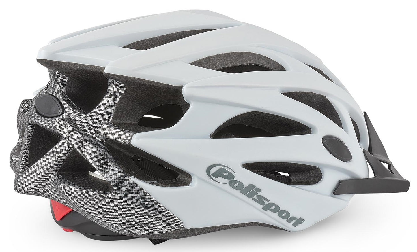 Casco de bicicleta PoliSport Twig M 55-58 cm White Matt Carbon