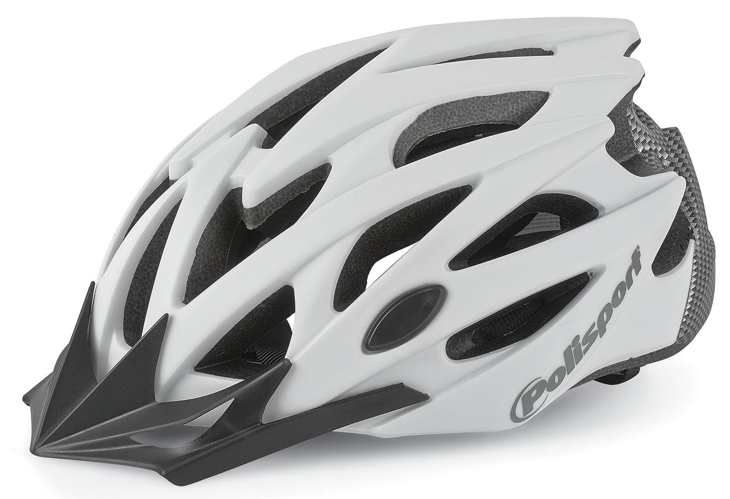 Casco de bicicleta PoliSport Twig M 55-58 cm White Matt Carbon