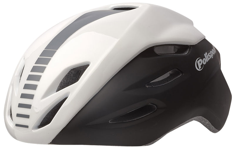 Polisport Aero Bicycle Helmet M 55-58 cm nero grigio bianco