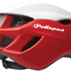 PoliSport Helm Aero Road Mat Red Gloss Black Black L 58-61cm