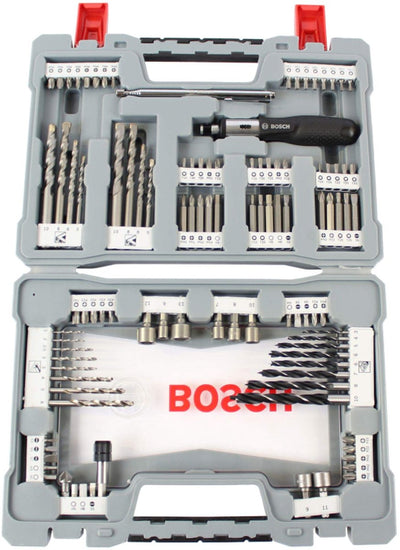 Juego de puntas de taladro y destornillador Bosch premium x-line - 105 piezas
