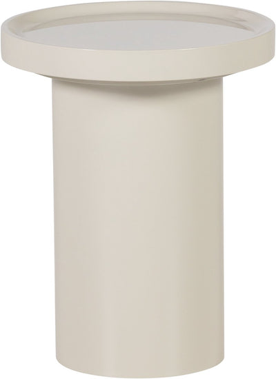 Tavolino in legno Veluna 40 cm - legno - sabbia lucida - 50x40x40