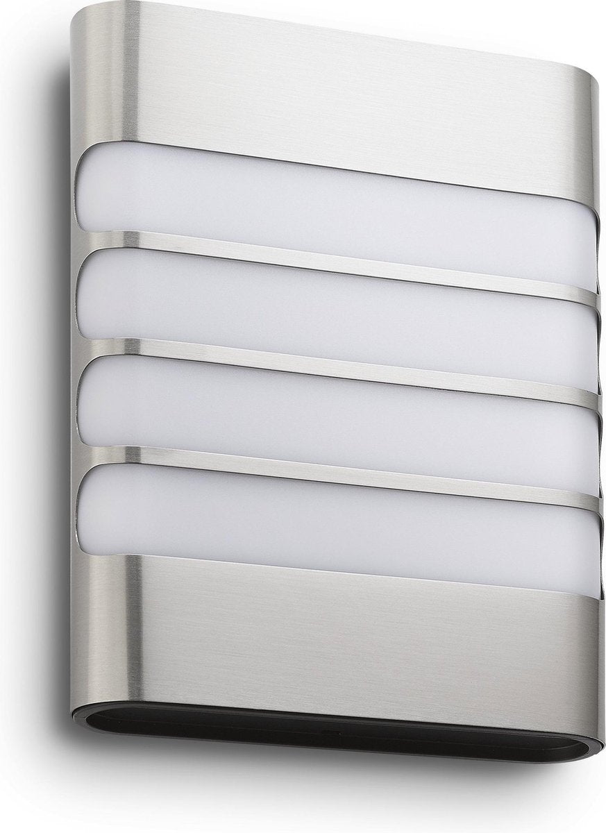 Philips LED Philips MyGarden Raccoon lámpara de pared - LED - acero inoxidable