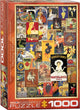 Eurographics - poster vintage - 1000 pezzi 48×68 cm (l×a) - puzzle