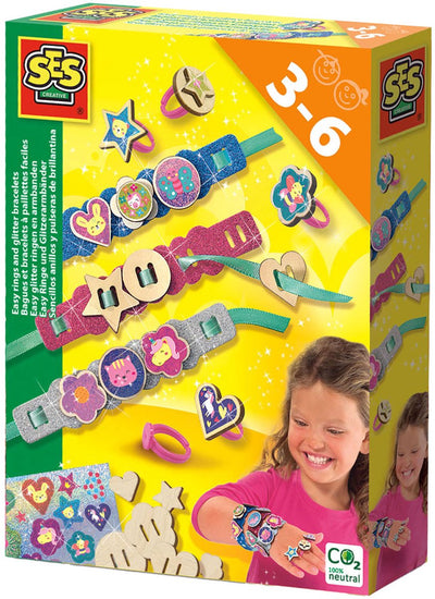 SES Easy Glitter Anillos y pulseras