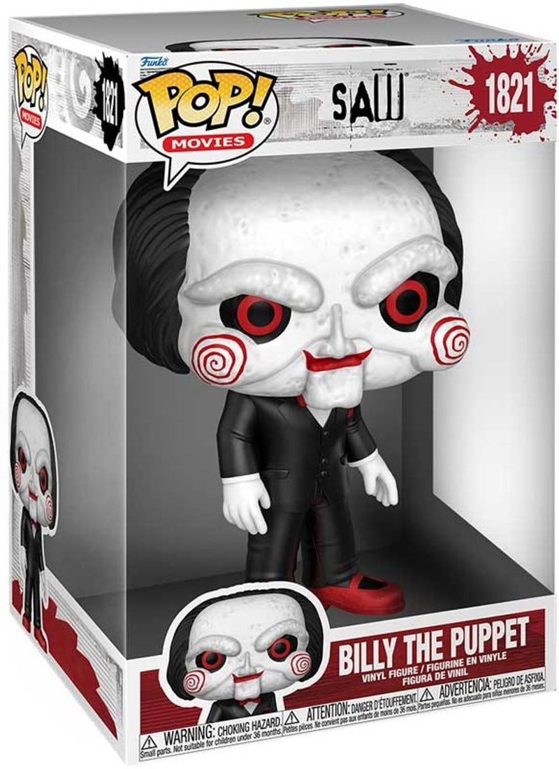 Funko ha visto Billy il burattino (jumbo pop!) Figura in vinile 1821 pop! unisex standard