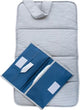 Kipkep napper changing set - denim blue - changing set - changing mat and diaper case - blue - washable - recycled materials