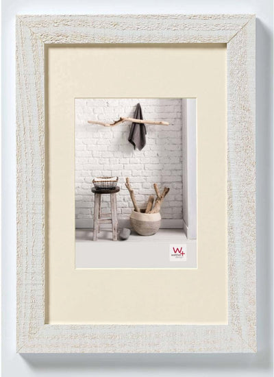 Casa Walther - cornice in legno - formato foto 30x40 cm - bianco polare