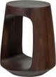Mesa auxiliar Woood bayo - madera de mango - nogal marrón - 45x33x33