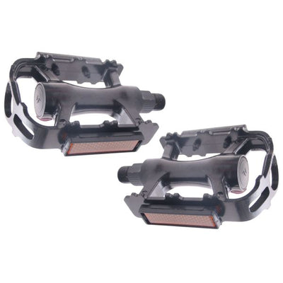 Set di pedale Edge MTB Trekking di lusso in alluminio nero