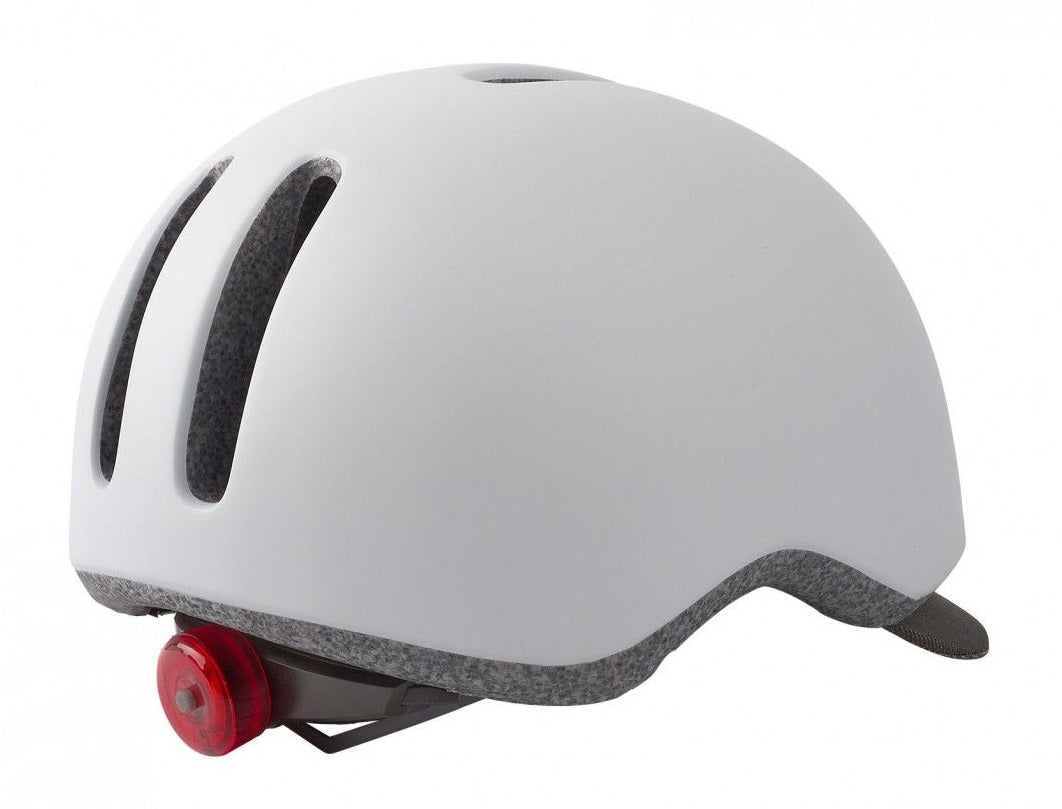 PolispGoudt Helmet Commutatore Matt White Grey L 58-61cm