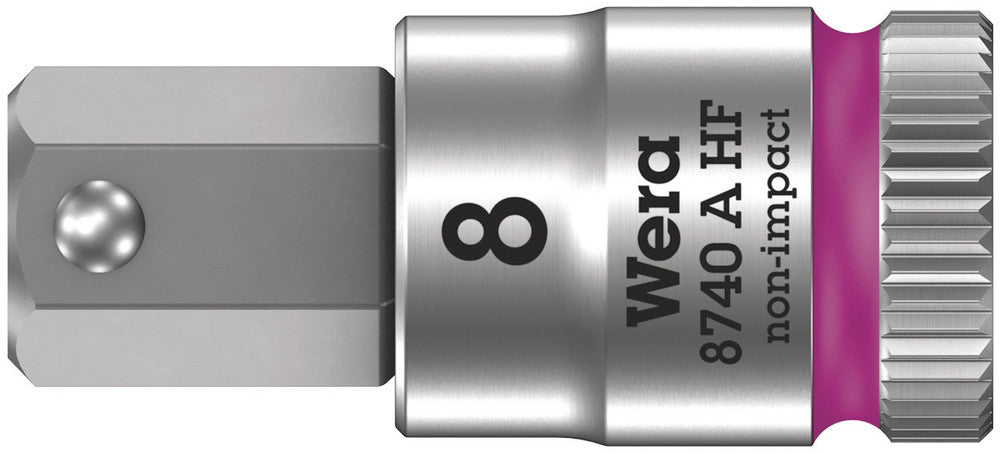 Wera 8740 a hf zyklop bit dop-combinatie met vasthoudfunctie met 1 4 aandrijving, 4.0 x 28 mm - 1 stuk(s) - 05003333001