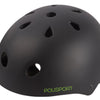 Casco de bicicleta urbana de PoliSport S 53-55cm Graffiti Black Green