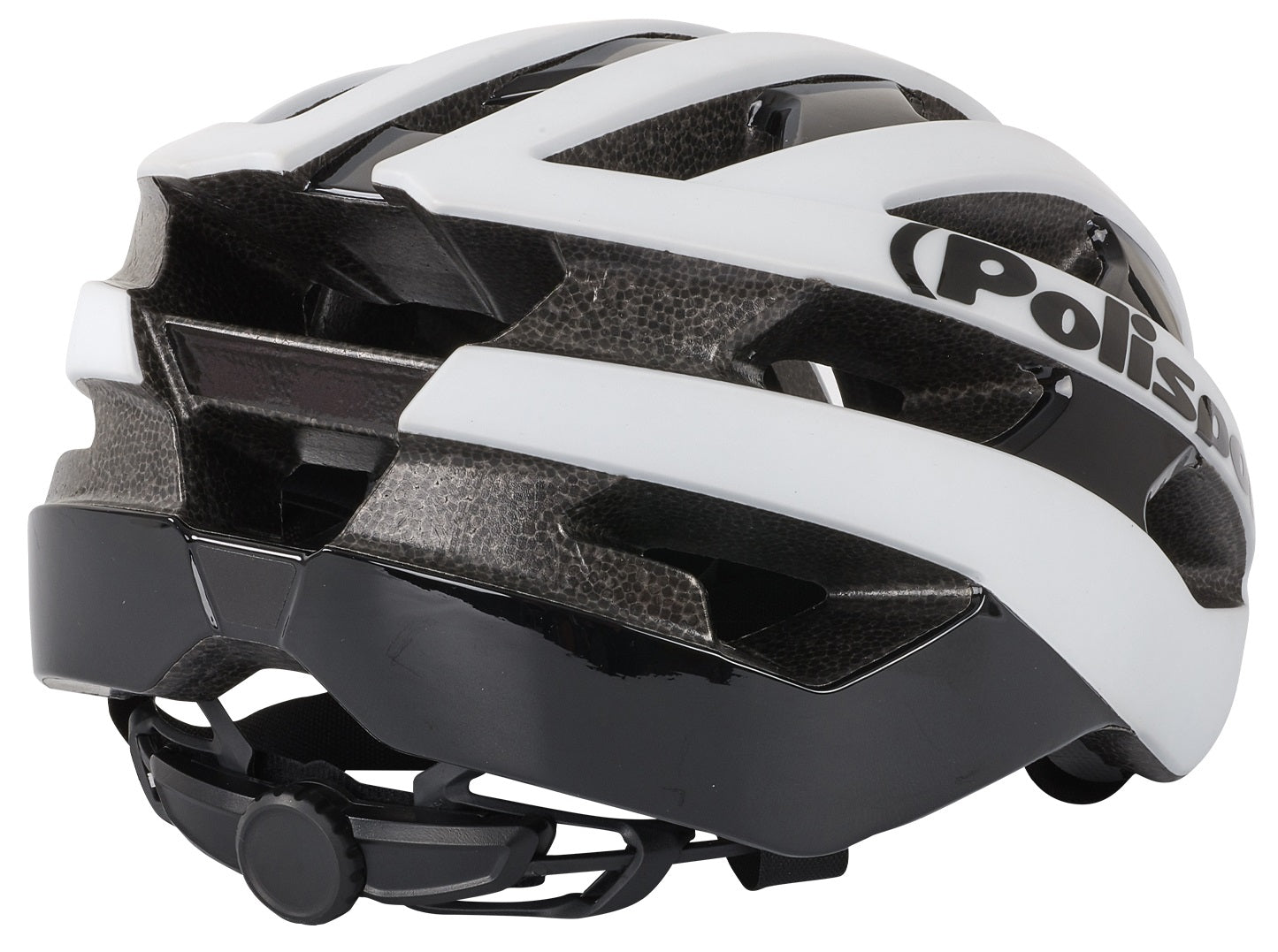 Casco per biciclette Polisport Light Pro M 52-58 cm Bianco nero