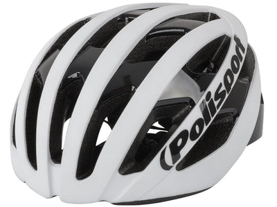 Casco per biciclette PolispGoudt Light Pro L 58-62 cm Bianco nero