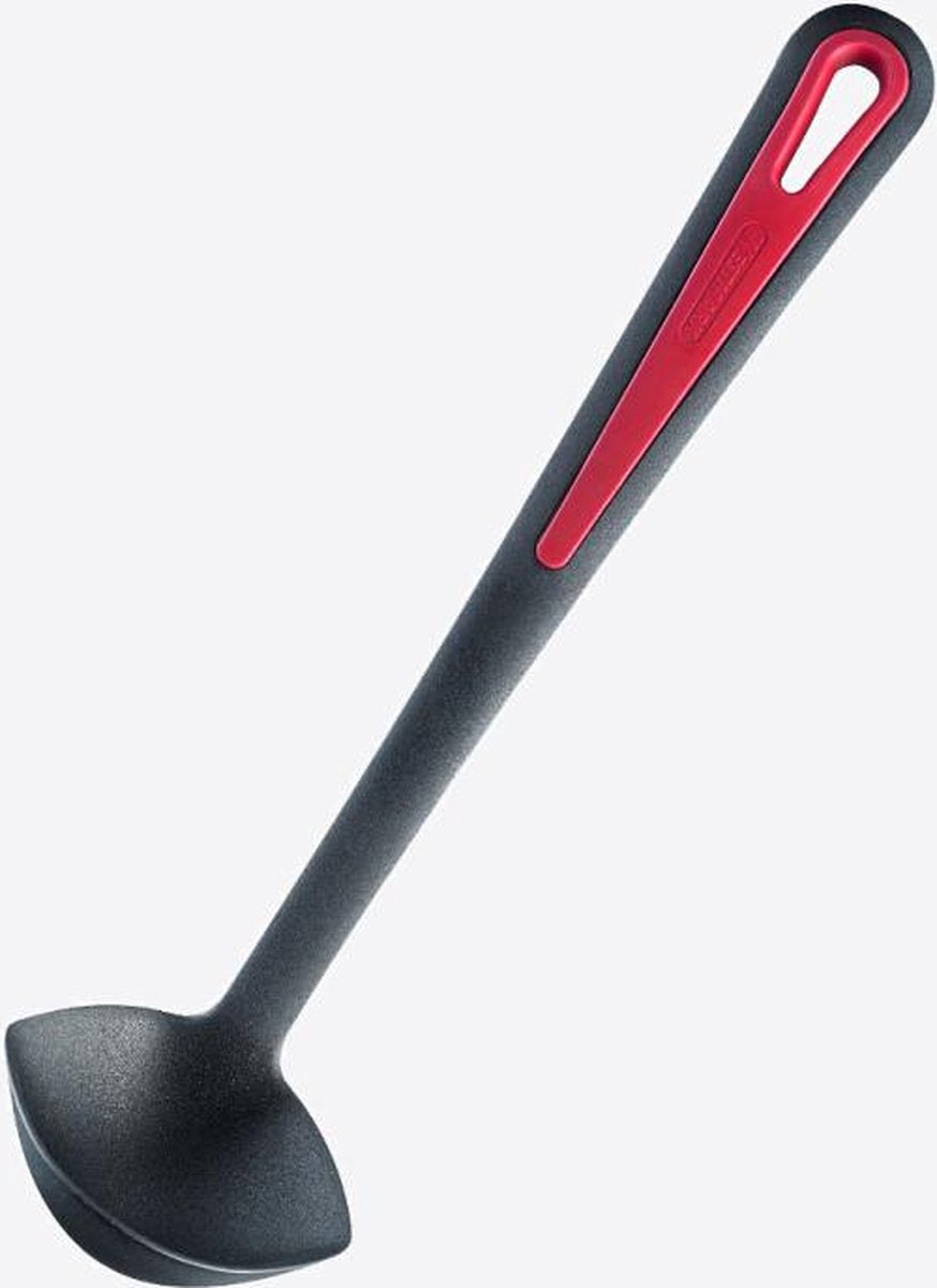 Cucchiaio per salsa Westmark Gallant in plastica nero e rosso 29x7,9x6 cm
