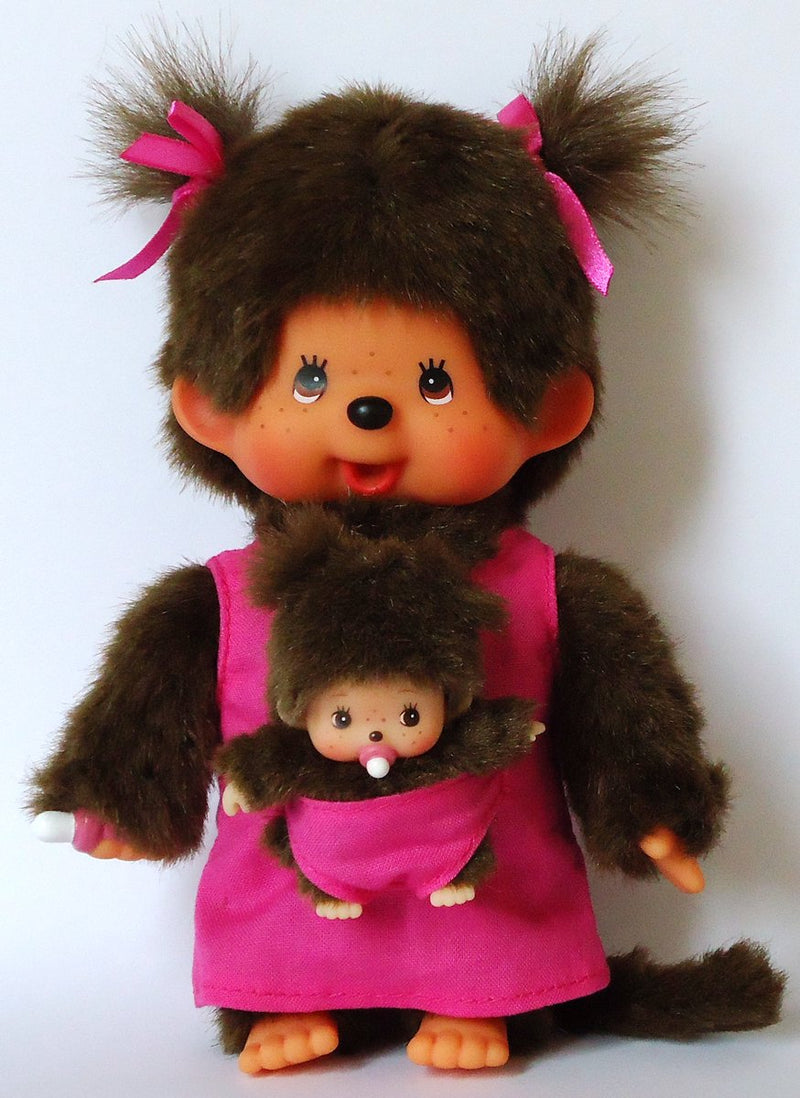 Monchichi | cura della mamma con bambino 20 cm