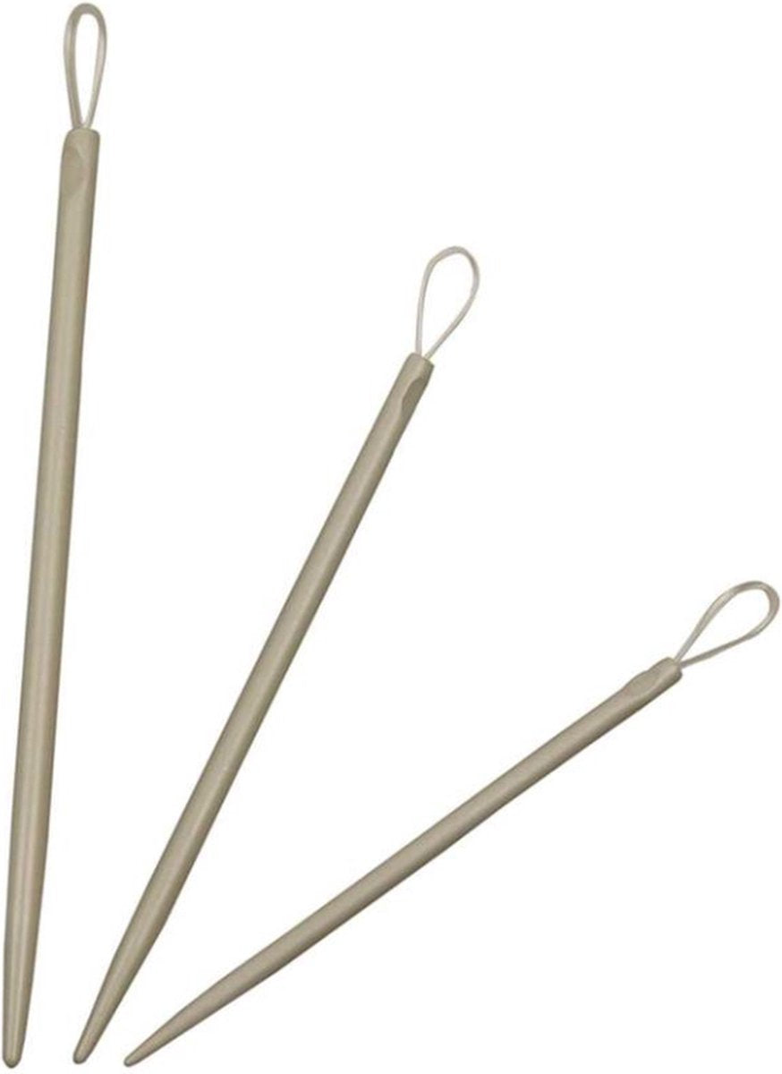 Creativ Company Garen Needle, L: 6+7+8.5 cm, 3 piezas 1 caja