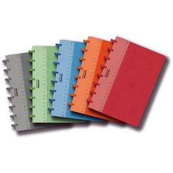 Schrift adoc papier karton 80g m2 16,5x21cm gelijnd inbindsysteem 144blz 72vel