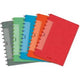 Schrift adoc papier karton 90g m2 21x29,7cm gelijnd inbindsysteem 144blz 72vel