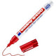 Marcador de CD edding 8400 4-8400 002 ancho 1mm rojo redondo permanente inodoro