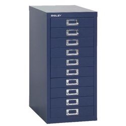 Mobile multicassettiera serie 29 27,9x40,8x67 cm 51 cm blu scuro