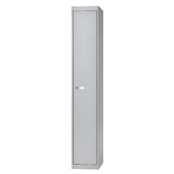 Taquilla 1 compartimento bisley clk181 30,5x45,7x180,2cm gris plata