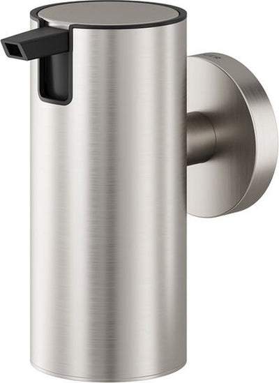 Tiger Boston - dispensador de jabón de pared 75 ml - sin taladrar - taladrar ni pegar - acero inoxidable cepillado