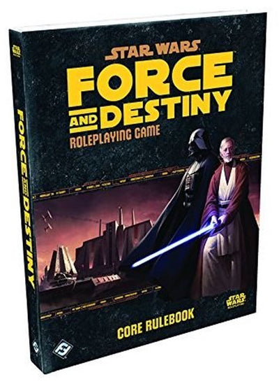 Juegos de vuelo de fantasía star wars rpg fuerza y destino - libro de reglas básico (es)