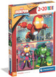 Clementoni - puzzle - 2x20 pezzi - Ironman e i suoi fantastici amici - puzzle per bambini dai 3 anni