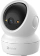 Ezviz h6c g1 2k - beveiligingscamera binnen – pet cam- 360° pan tilt – smart tracking, color nachtzicht privacy shutter - wifi 6 – microsd cloud